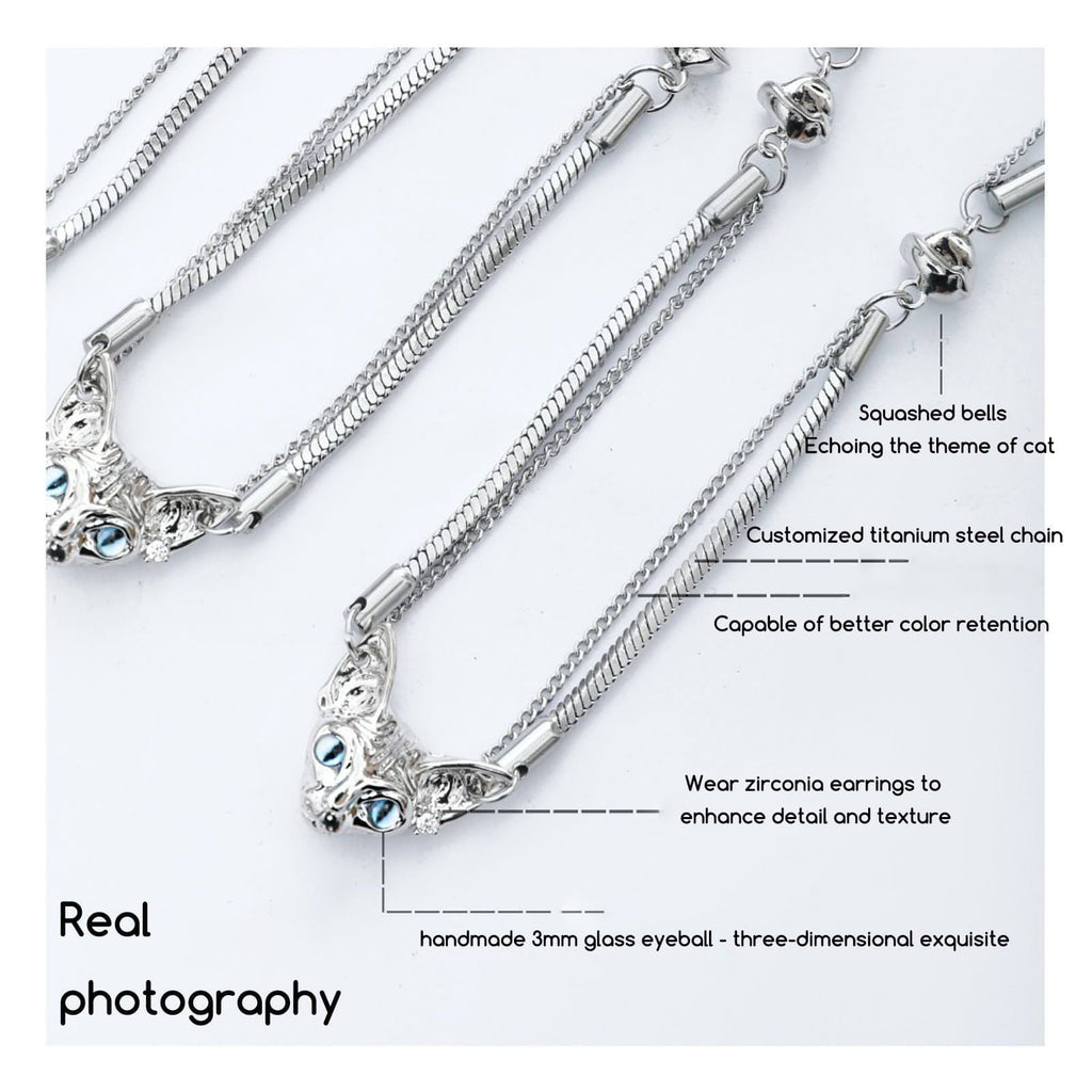 Cat Pendant Necklaces - Fatcatjoy