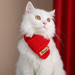 Pet Christmas Scarf - Fatcatjoy