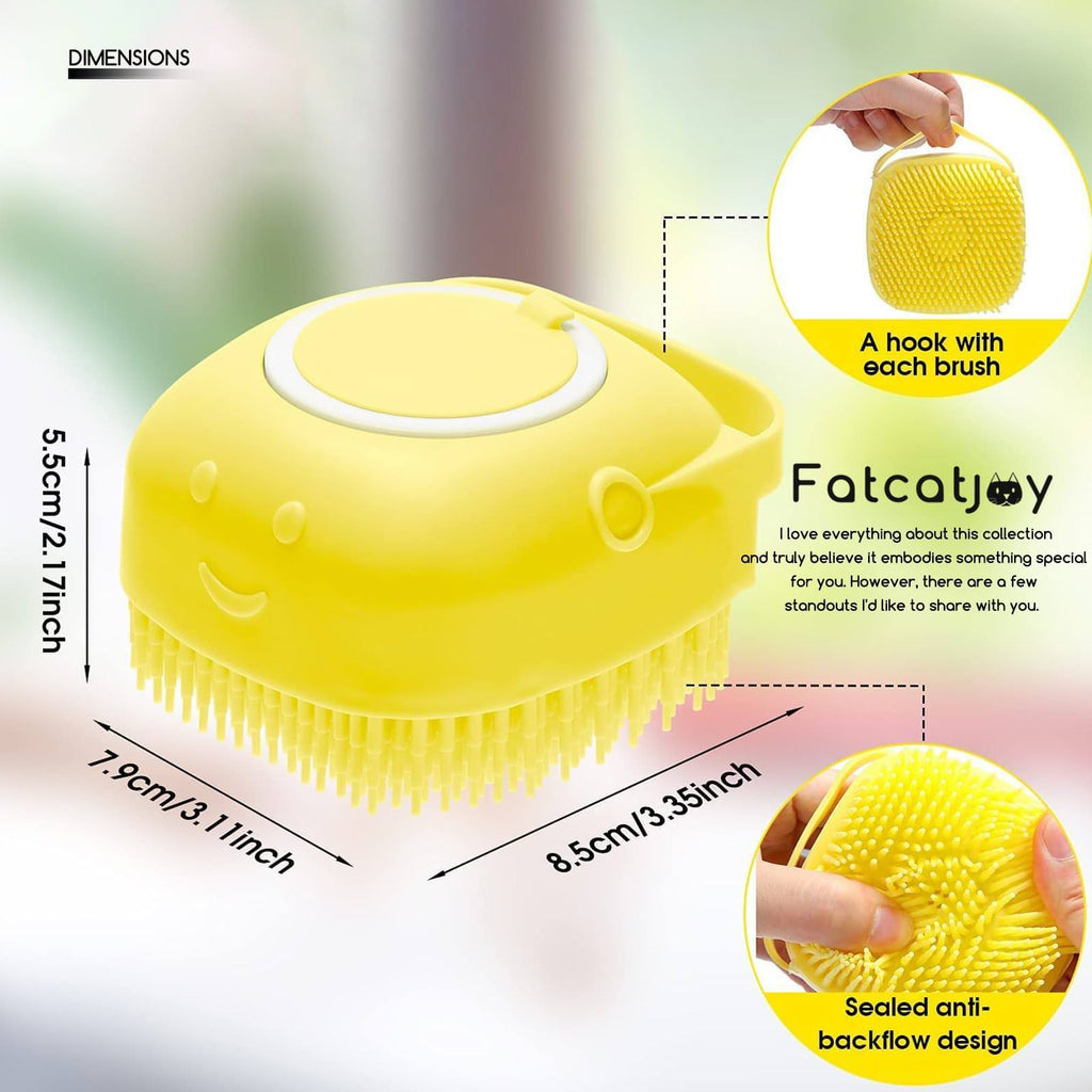 Cat Bath Brush - Fatcatjoy