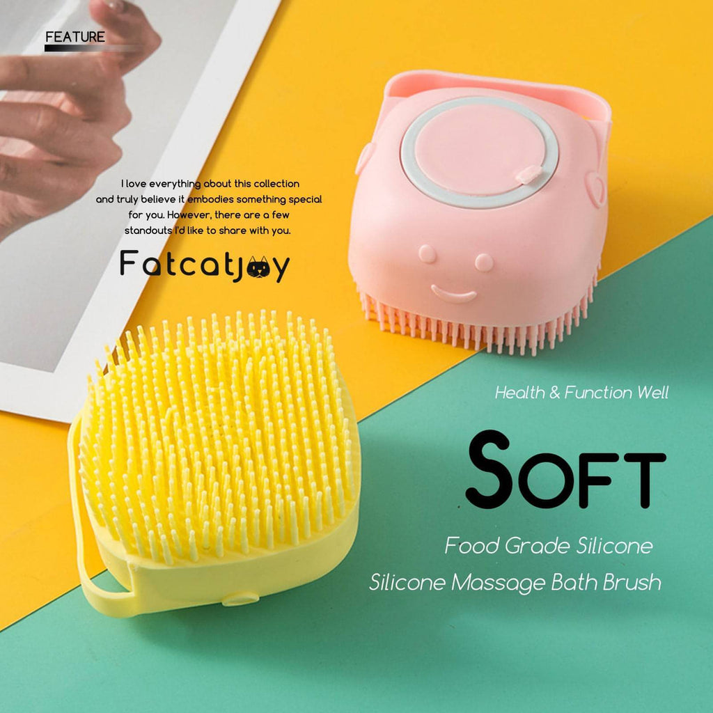 Cat Bath Brush - Fatcatjoy