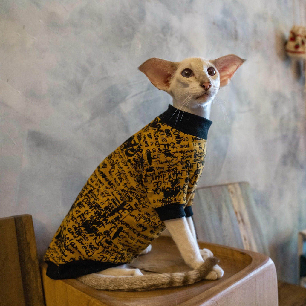 Cat Letter Sweatshirt - Fatcatjoy