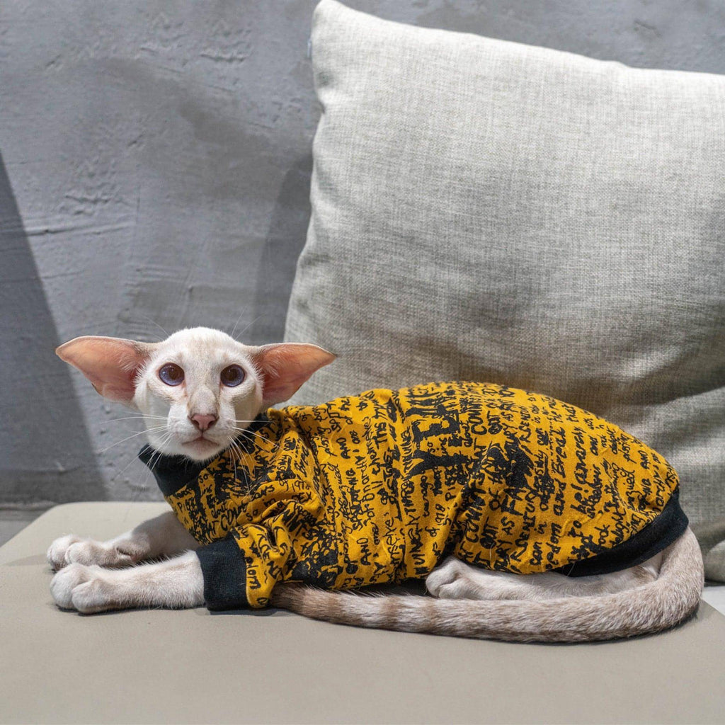 Cat Letter Sweatshirt - Fatcatjoy