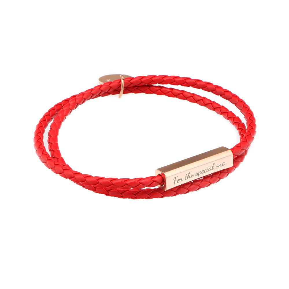 Custom Braided Bracelet