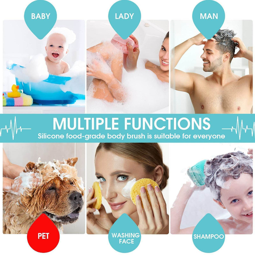 Cat Bath Brush - Fatcatjoy