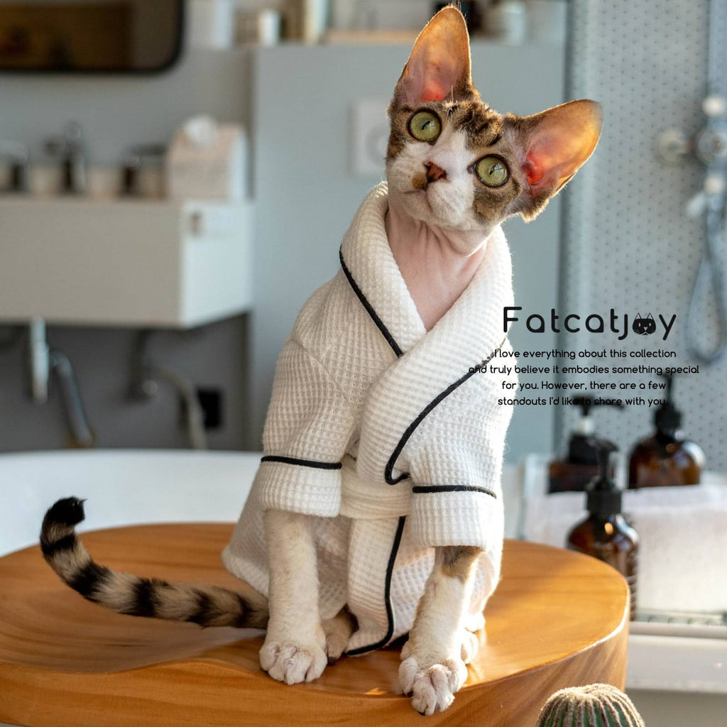 Bathrobe for Cats - Fatcatjoy
