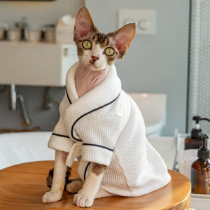 Bathrobe for Cats - Fatcatjoy