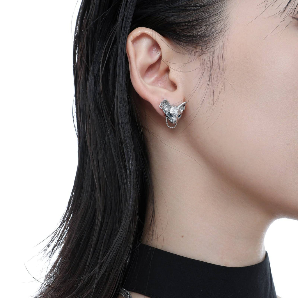 Sterling Silver 925 Stud Earrings  Fashion earrings Shop earrings Cat  earrings studs