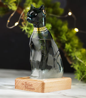 Cat Gilded Storm Glass - Fatcatjoy