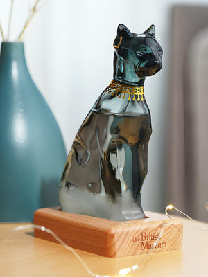 Cat Gilded Storm Glass - Fatcatjoy